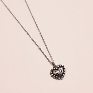 Brighton 'Be My Love' Reversible Silver Colored Necklace